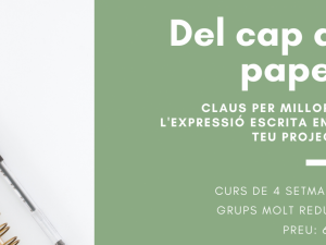 Curs de català escrit per a emprenedors